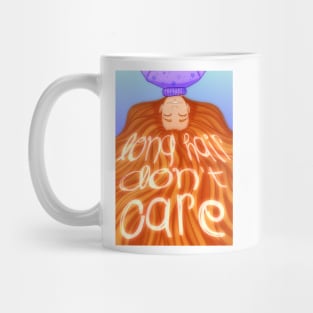 Long Hair, Don't Care! Mug